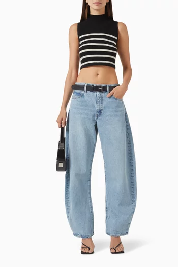 The Bubble Jeans in Denim
