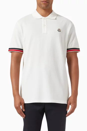 Polo Shirt in Cotton Pique