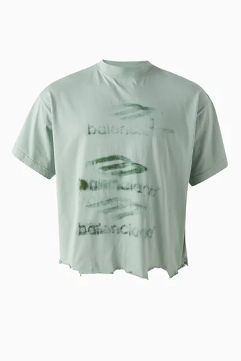 Unisex DIY Imprint Cropped T-shirt in Jersey