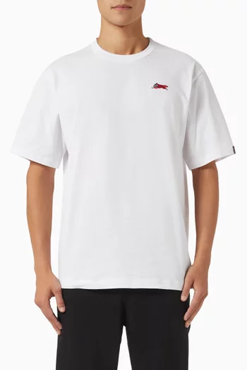 Small Running Dog T-shirt in Cotton