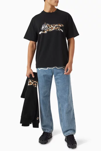 Running Dog T-shirt in Cotton