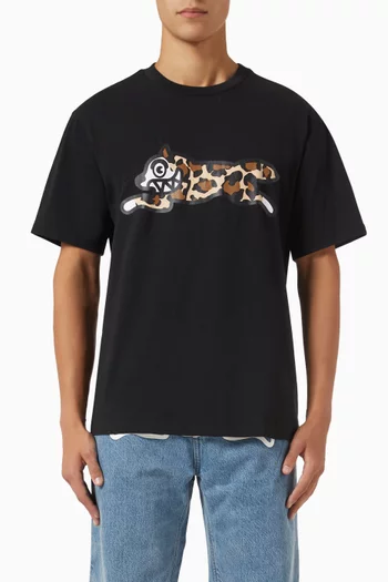 Running Dog T-shirt in Cotton