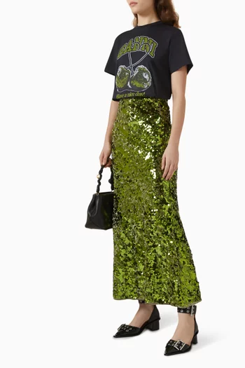 Cherry Relaxed T-shirt in Organic Cotton