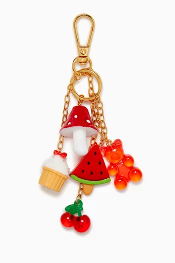 Bearly Hanging On Bag Chain in Resin