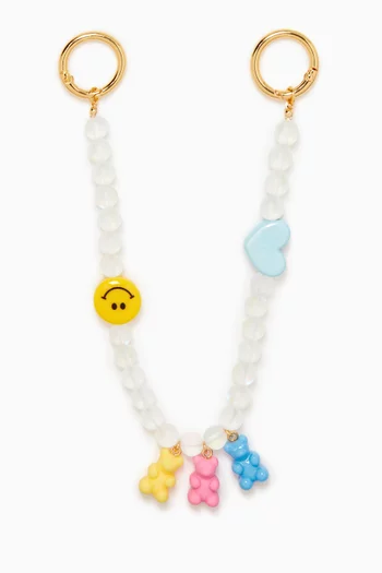 Bear With Me Bag Chain in 18kt Gold-plated Brass