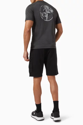 Embroidered-logo T-shirt in Cotton