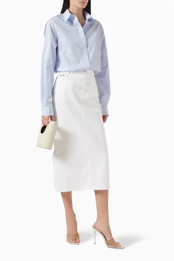 Midi Skirt in Cotton