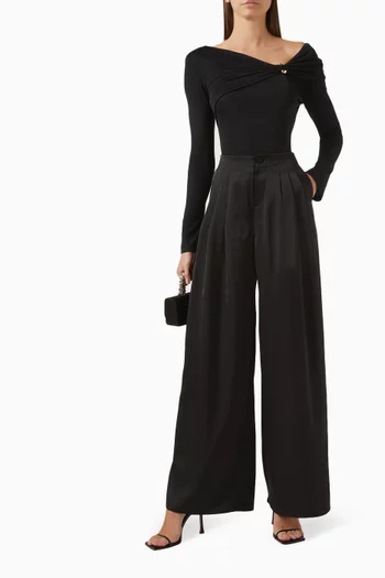 Laly Off-shoulder Top in Jersey