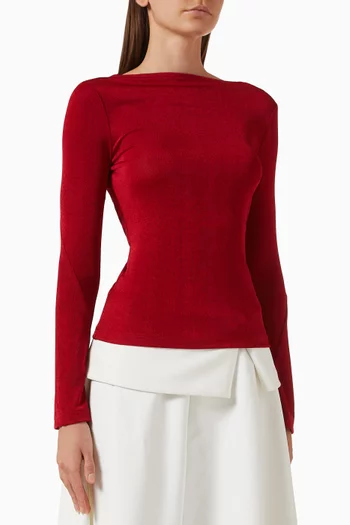 Orchid Top in Cotton