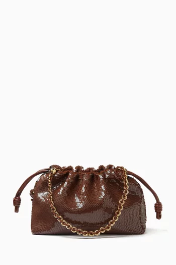 Medium Flamenco Sequin-embellished Bag