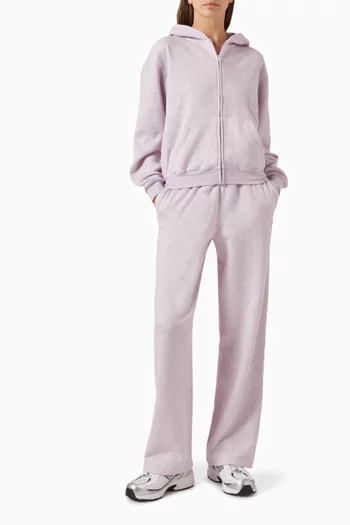 Cotton Fleece Classic Straight Leg Pants