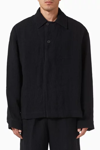 Rick Overshirt in Wool-blend