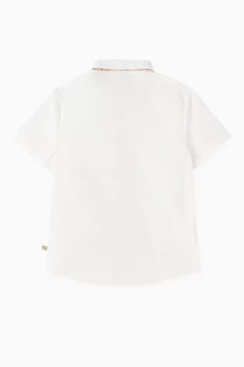 Graphic-print Shirt in Cotton