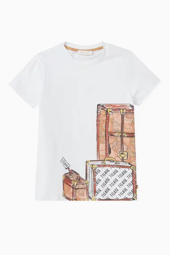 Short-sleeved T-shirt in Cotton