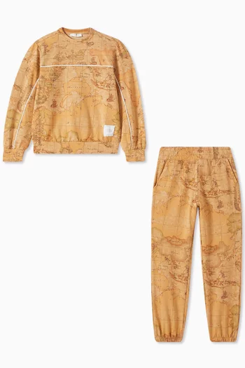 Tracksuit Set in Jersey