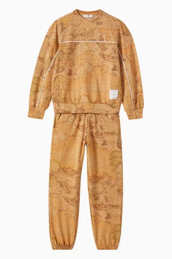 Tracksuit Set in Jersey