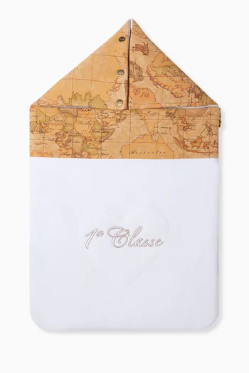 Geo Classic Embroidered Sleeping Bag in Cotton