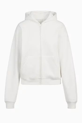 Cotton Fleece Classic Zip-up Hoodie