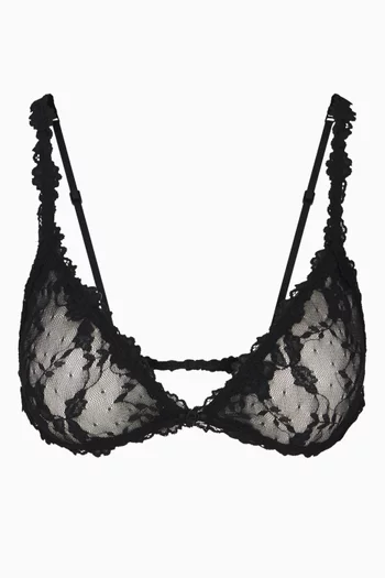 Stretch Lace Triangle Bralette