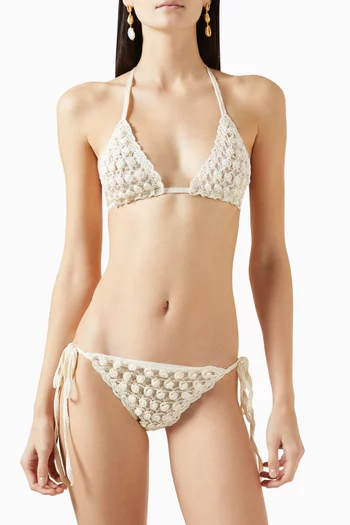 Zenna Bikini Set in Crochet