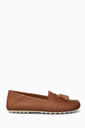 Dot Sole Walk Moccasins in Deer Leather