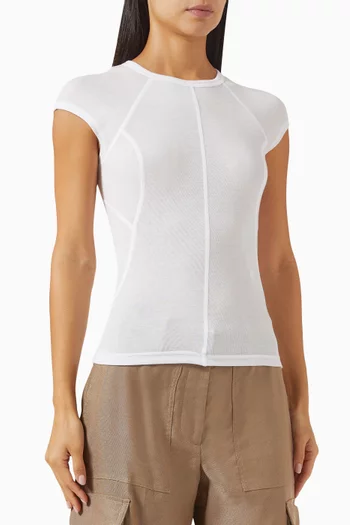 Sport Cap T-shirt in Cotton-blend