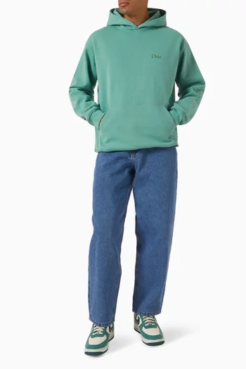 Classic Small Logo Hoodie in Cotton