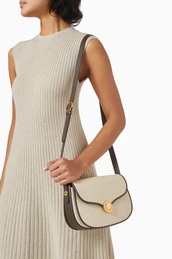 Small Ghiera Shoulder Bag in Silk