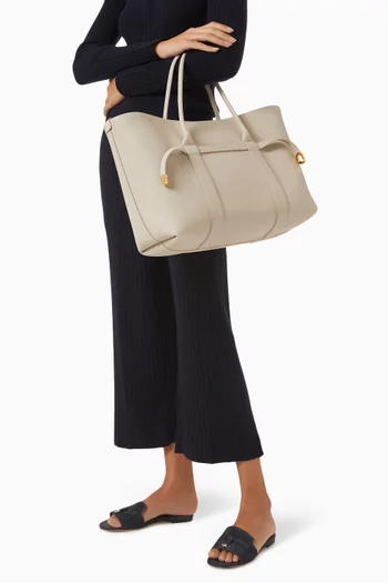Large Ghiera Shopper Tote Bag in Calfskin