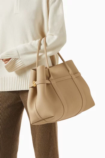 Large Ghiera Shopper Tote Bag in Calfskin