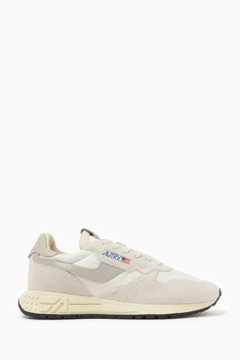 Reelwind Low-top Sneakers in Suede & Nylon