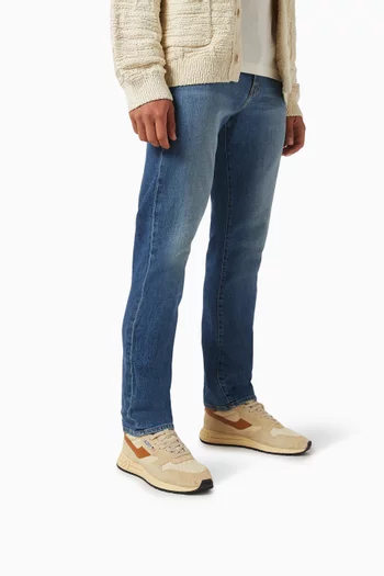 Reelwind Low-top Sneakers in Suede & Nylon