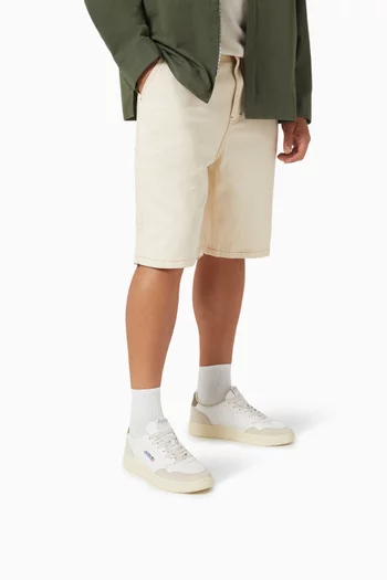 Medalist Low-top Sneakers in Leather & Suede