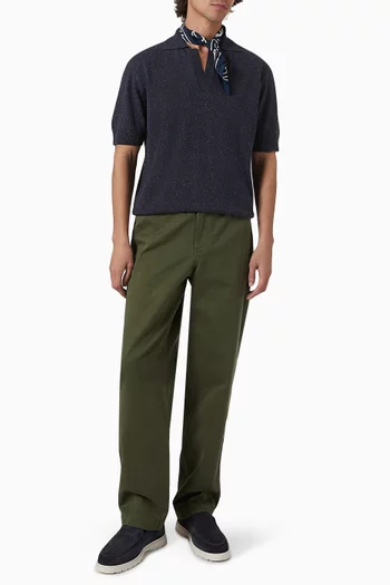 Drawstring Pants in Cotton