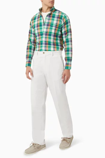 Madras Check Shirt in Cotton
