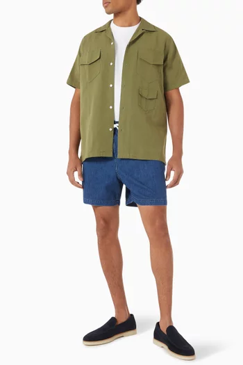 Camp 3-pocket Shirt in Linen