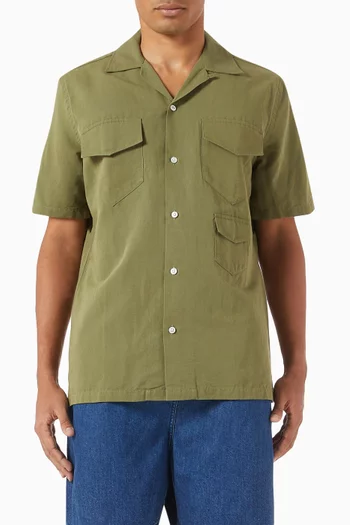 Camp 3-pocket Shirt in Linen
