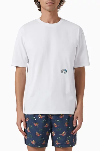 Elephant Hiking T-shirt in Cotton