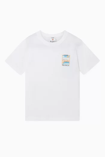 تي شيرت بطبعة سوريل بول قطن عضوي