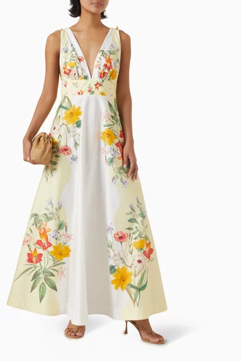 Betty Maxi Dress in Cotton