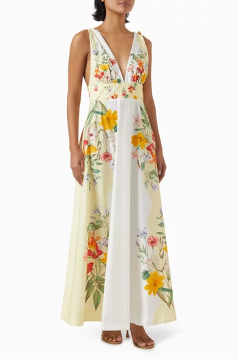 Betty Maxi Dress in Cotton