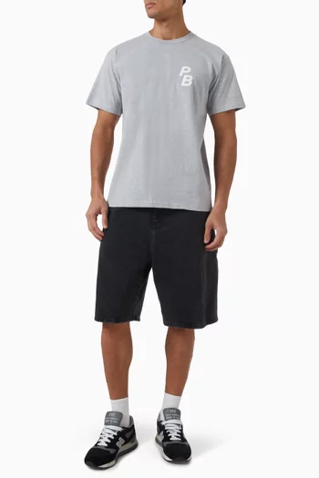 x Ounass 137 Heads Print T-shirt in Cotton