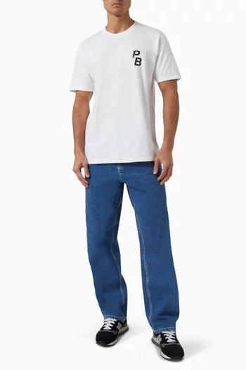 x Ounass 137 Heads Print T-shirt in Cotton