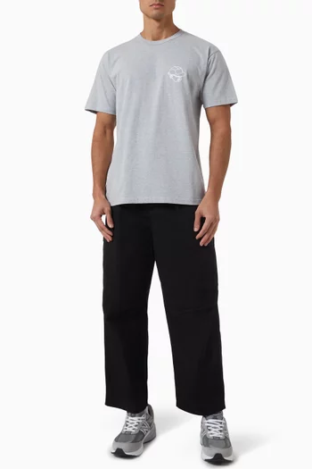 x Ounass Address-print T-shirt in Cotton