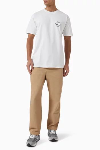 x Ounass Address-print T-shirt in Cotton