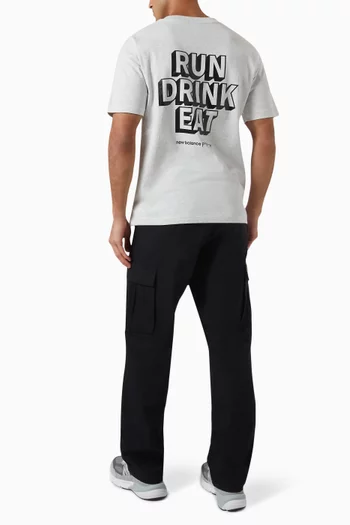 x New Balance x Ounass Logo T-shirt