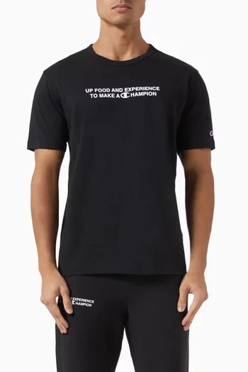 x Champion T-shirt in Cotton