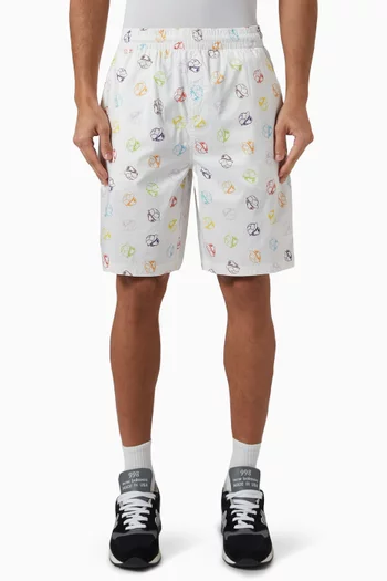 x New Balance Printed Shorts