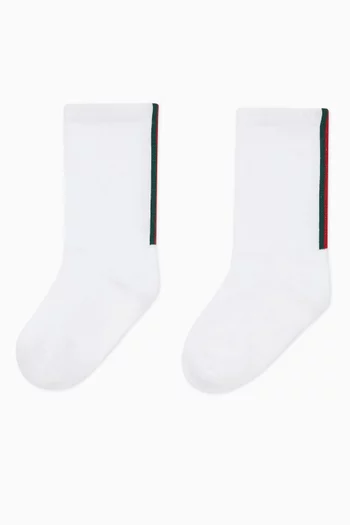 Web Socks in Cotton-blend