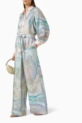 Illuminate Track Pants in Silk